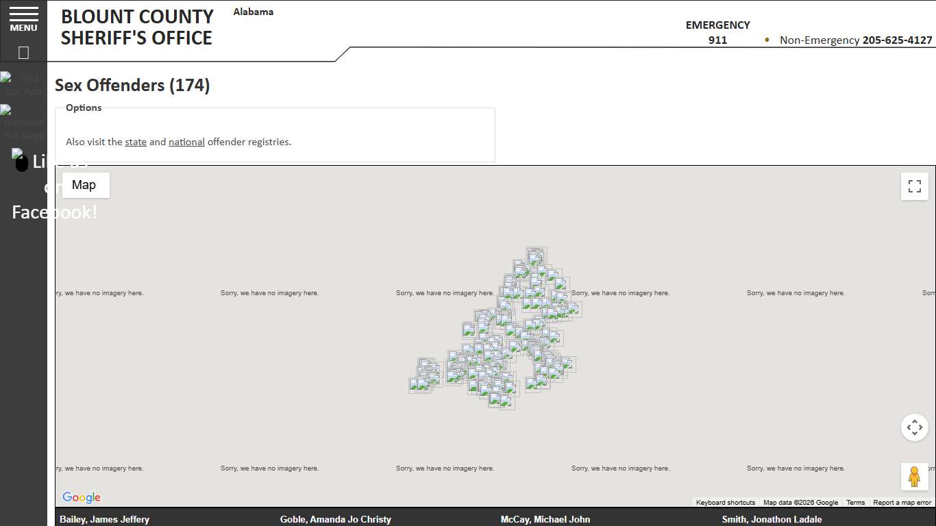 Sex Offenders - Blount County Sheriff AL